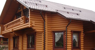 Строительство дома из оцилиндрованного бревна в Борисоглебске - от 137072 рублей